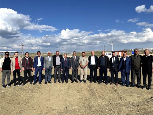 İLÇEMİZ OSB'DE ÇALIŞMALAR DEVAM EDİYOR 