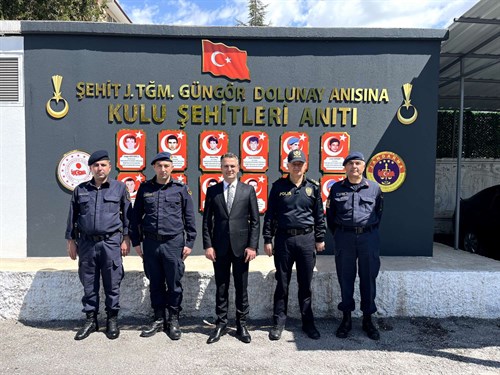 KAYMAKAMIMIZ SAYIN ÖMER FARUK CANPOLAT İLÇE JANDARMA KOMUTANLIĞINI ZİYARET ETTİ